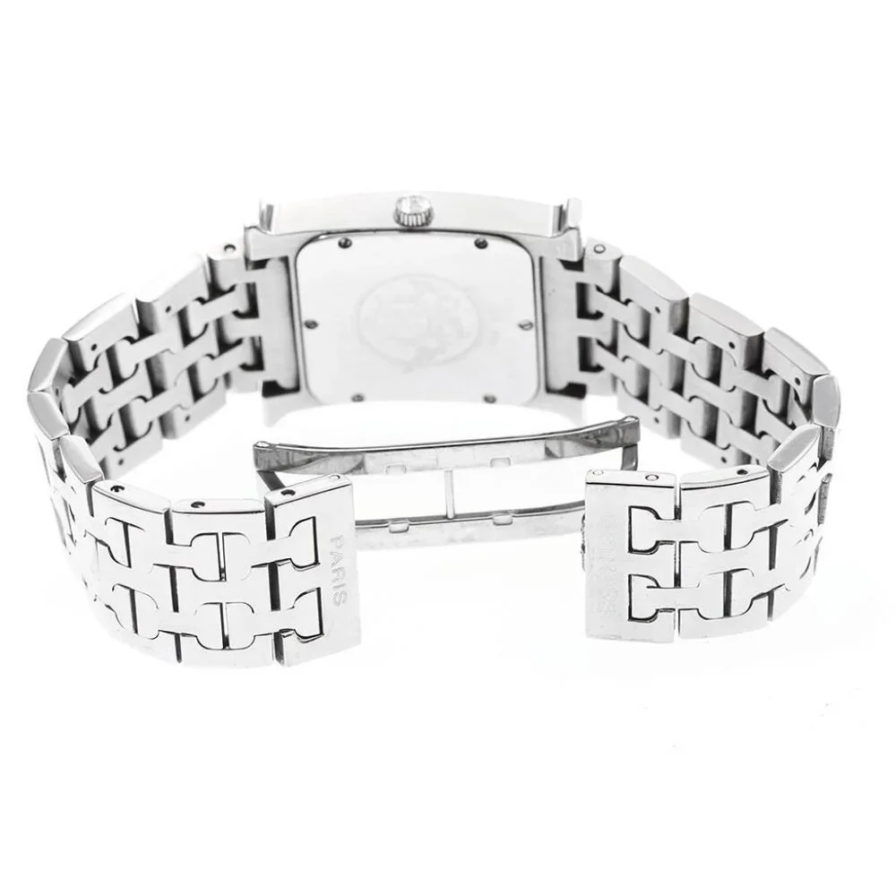 HERMES H watch HH1.510 Orange Dial Quartz Boy's Watch_896502